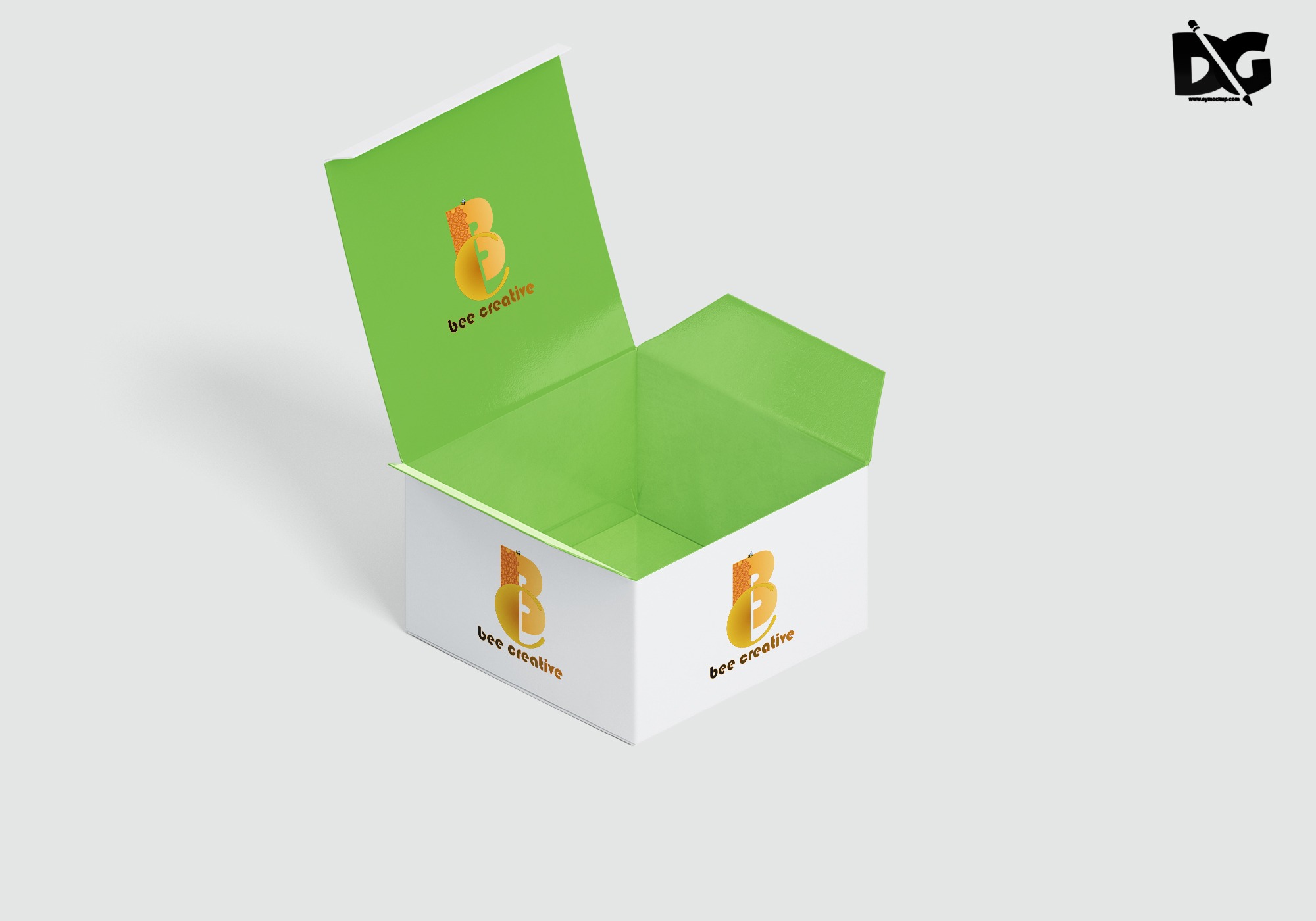 Free Small Acrylic Box Mockup Download 1 Open Small Acrylic