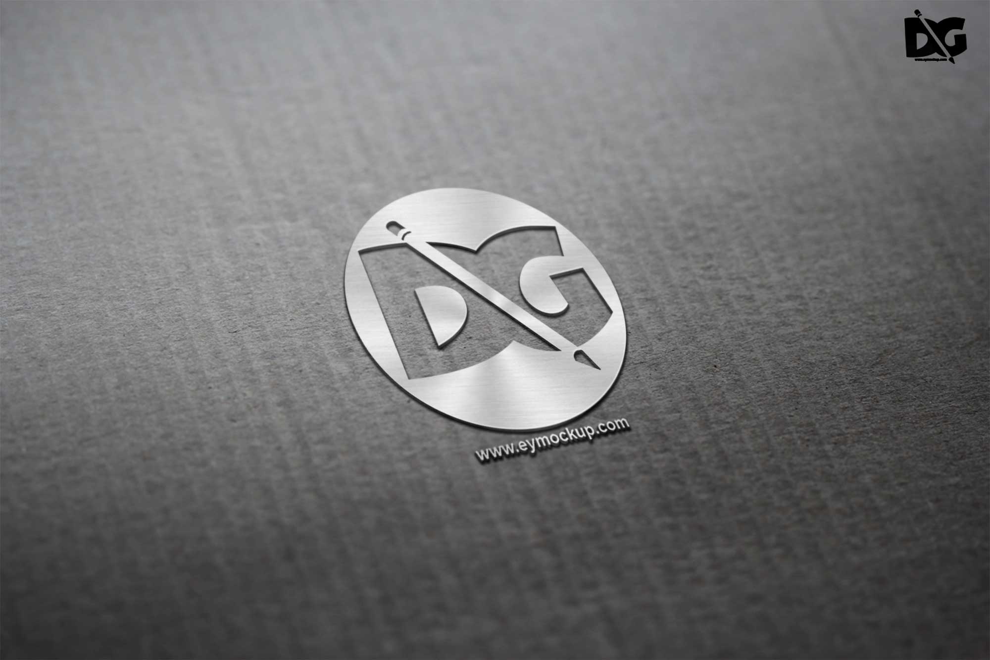 Free Paper PSD Logo Mockups 7 Logo Stamp Mockups