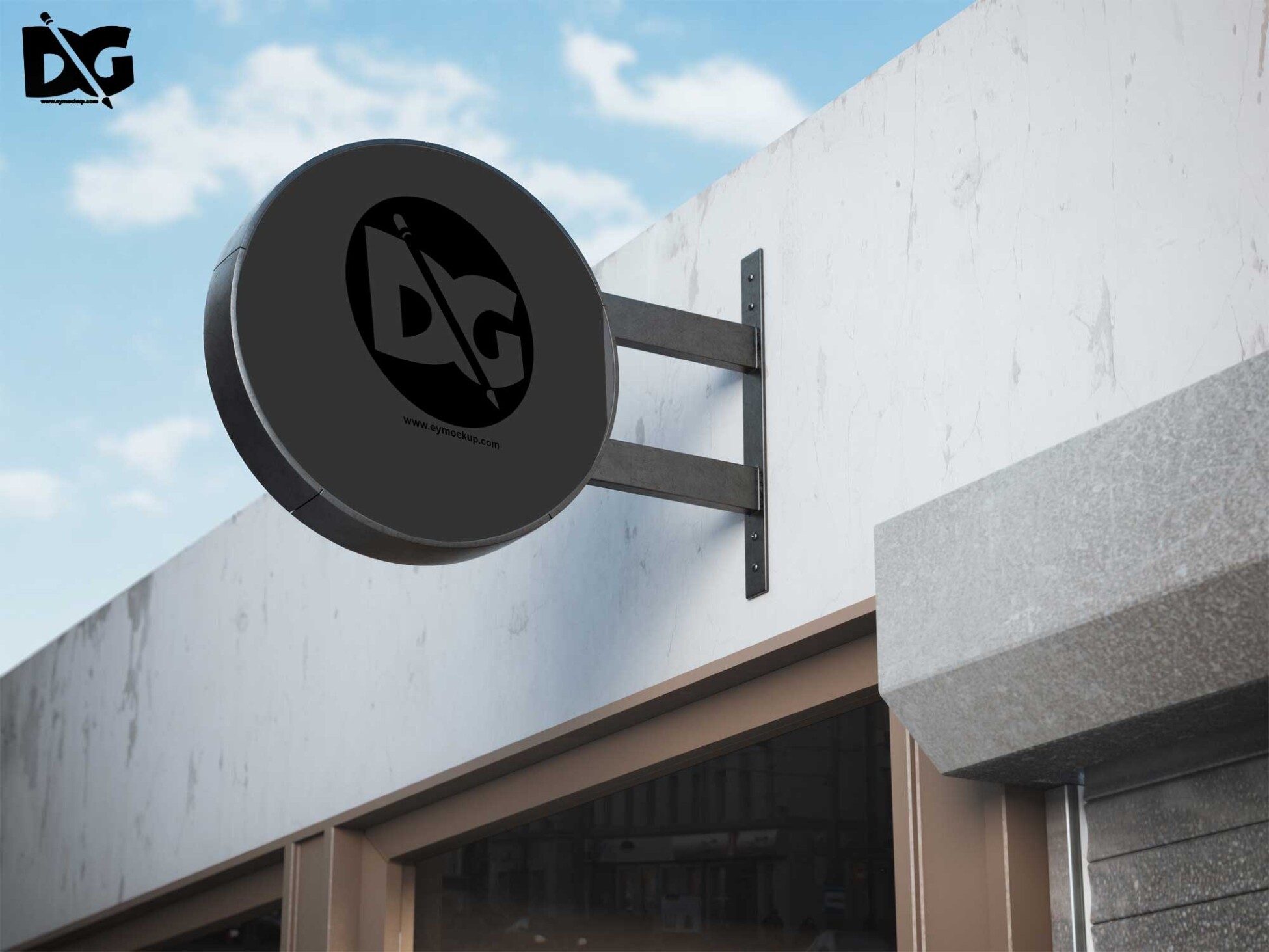 Stunning Logo Mockup for Designers 9 Hanging Logo Presentation