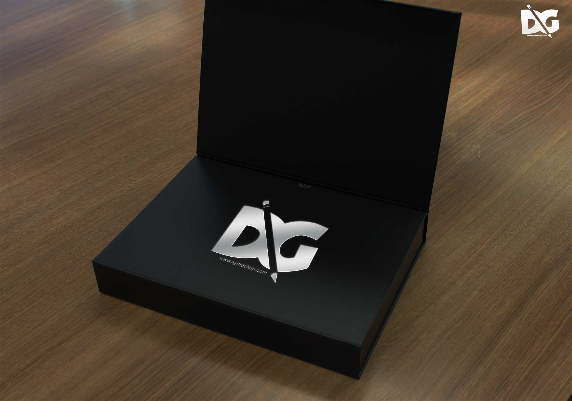 Black Box Logo MockUp