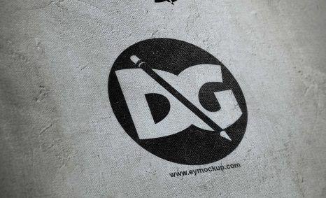 Wall Logo Mockup