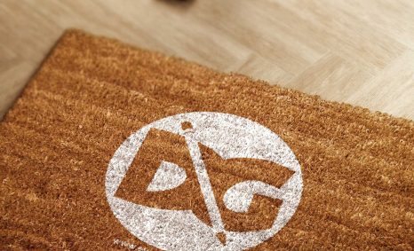 Doormat Logo Mockup