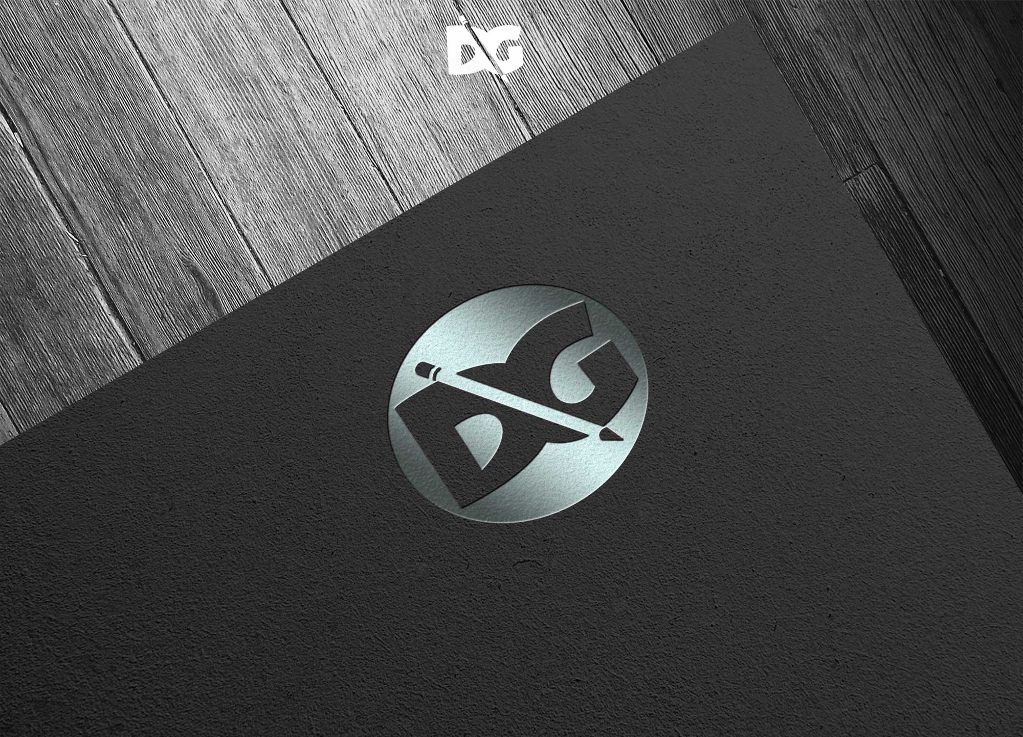 Pressed Logo Mockup