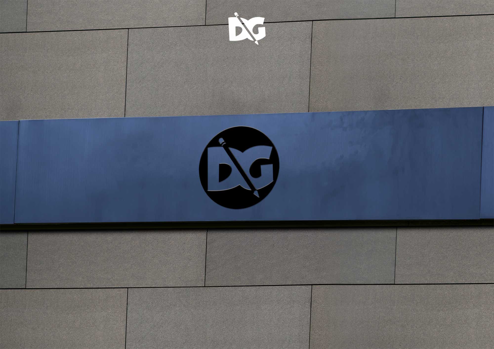 Download Free Wall Logo Mockup 3 Logo Design Mockup