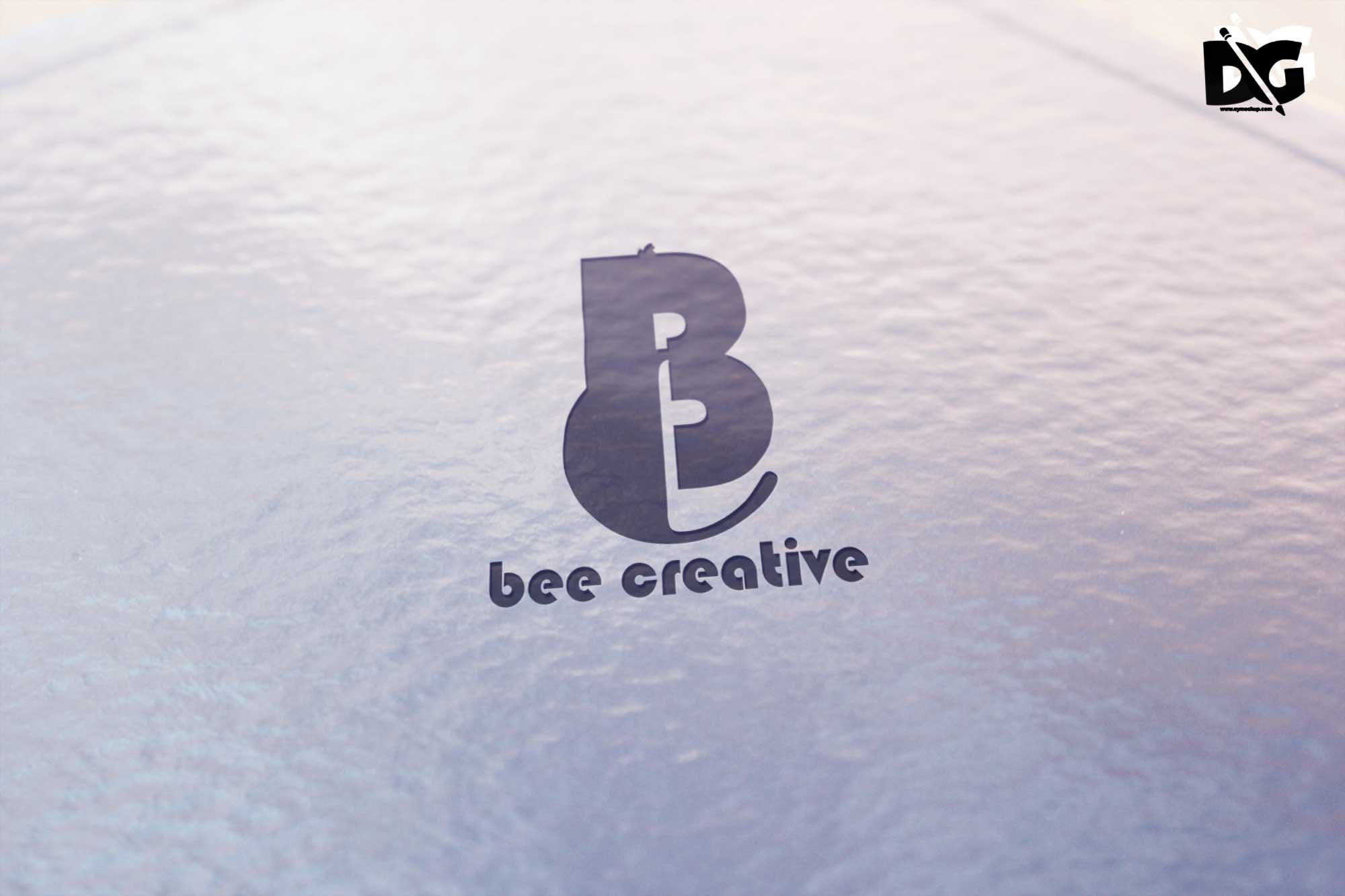 Download Ice Color Logo Mockup Free 1 PSD Logo Mockup