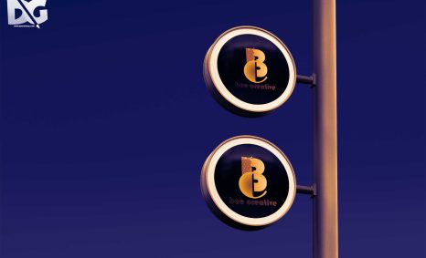 Street Pole Signs Mockup Download 15 Signs Display Mockup