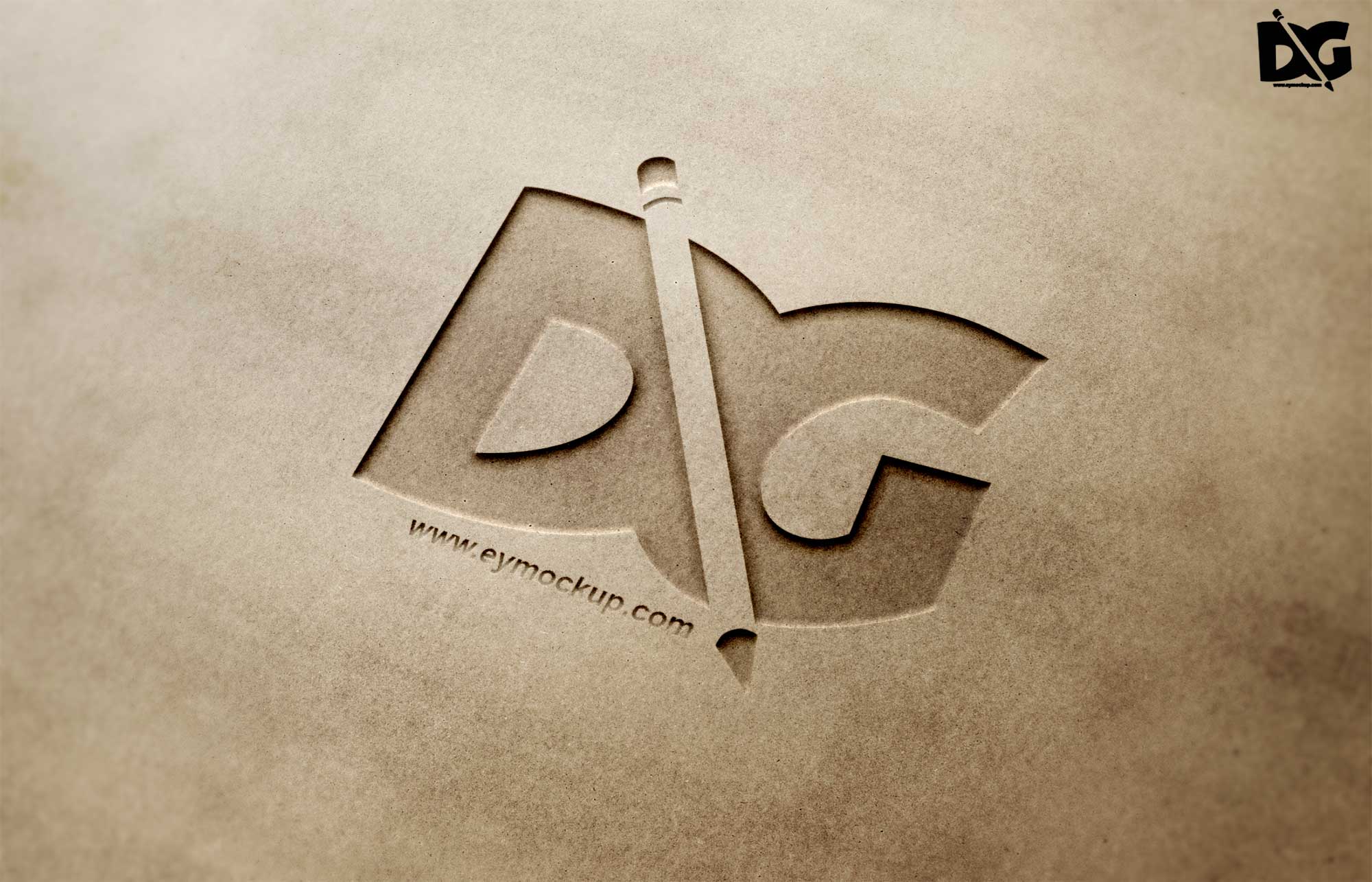 Engrave Logo Mockup