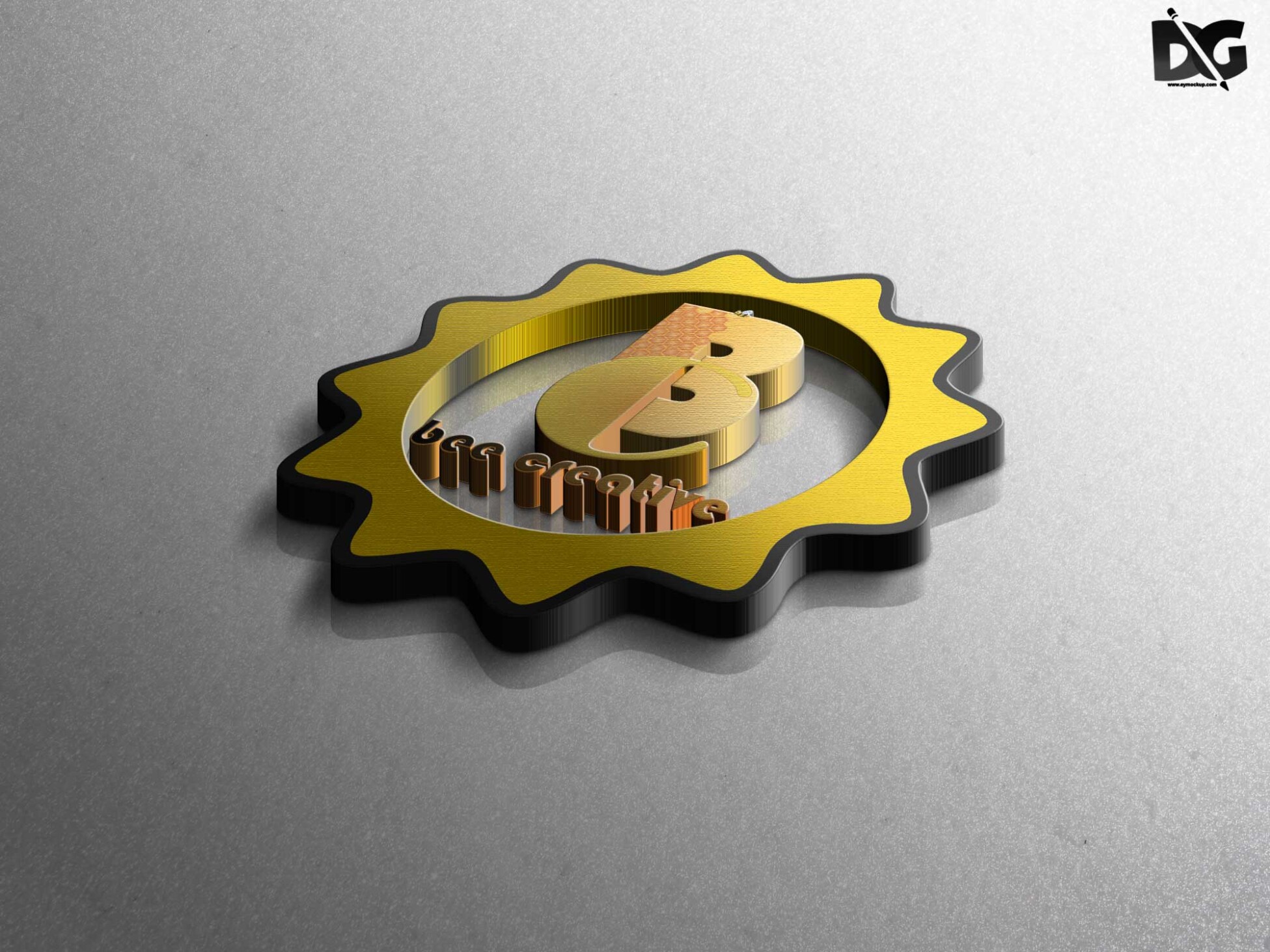 Gold Logo Mockups