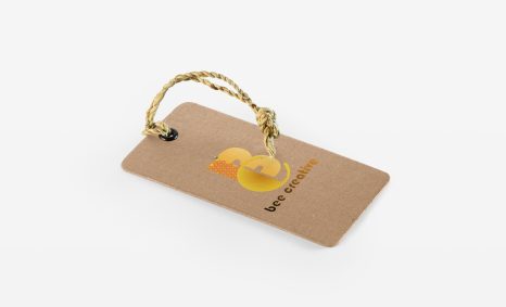 Premium Brown Tag Logo Mockups