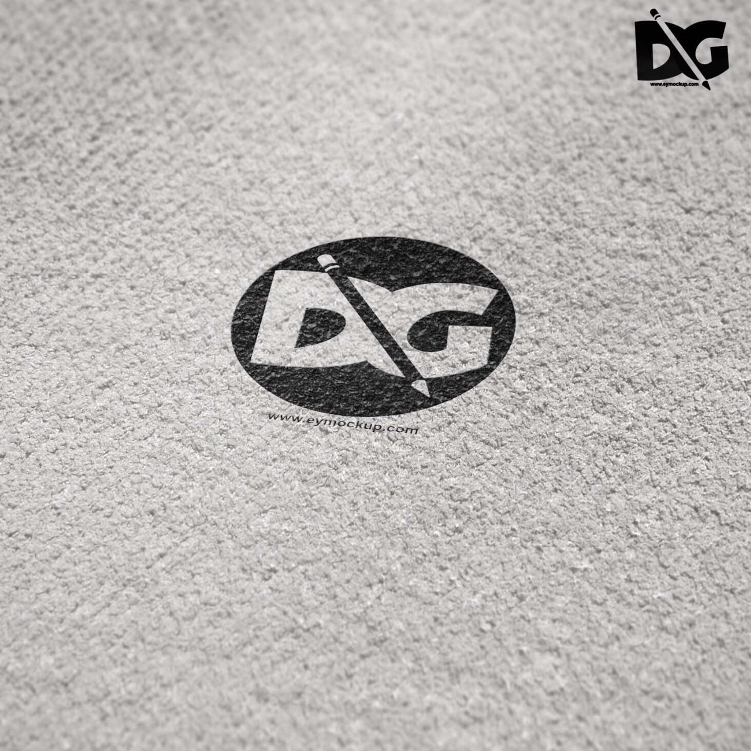 Paper Logo Mockup