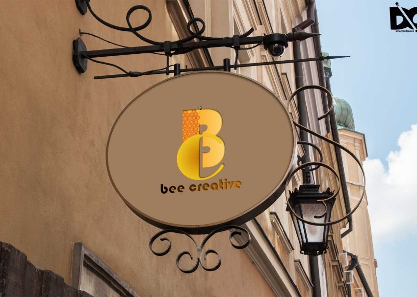 Free PSD Mockups 4 Shop Signs Mockup
