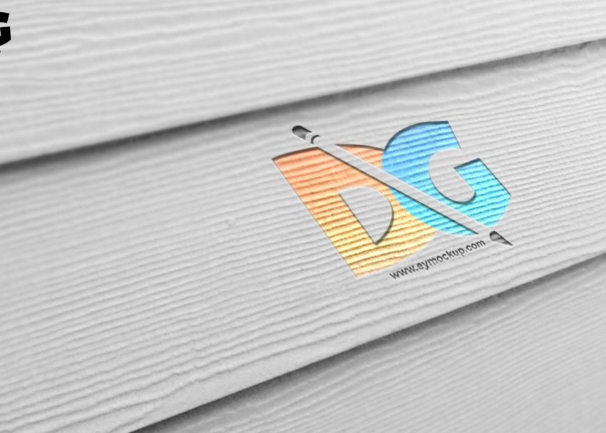 Free PSD Mockups 5 Wall Logo Mockups