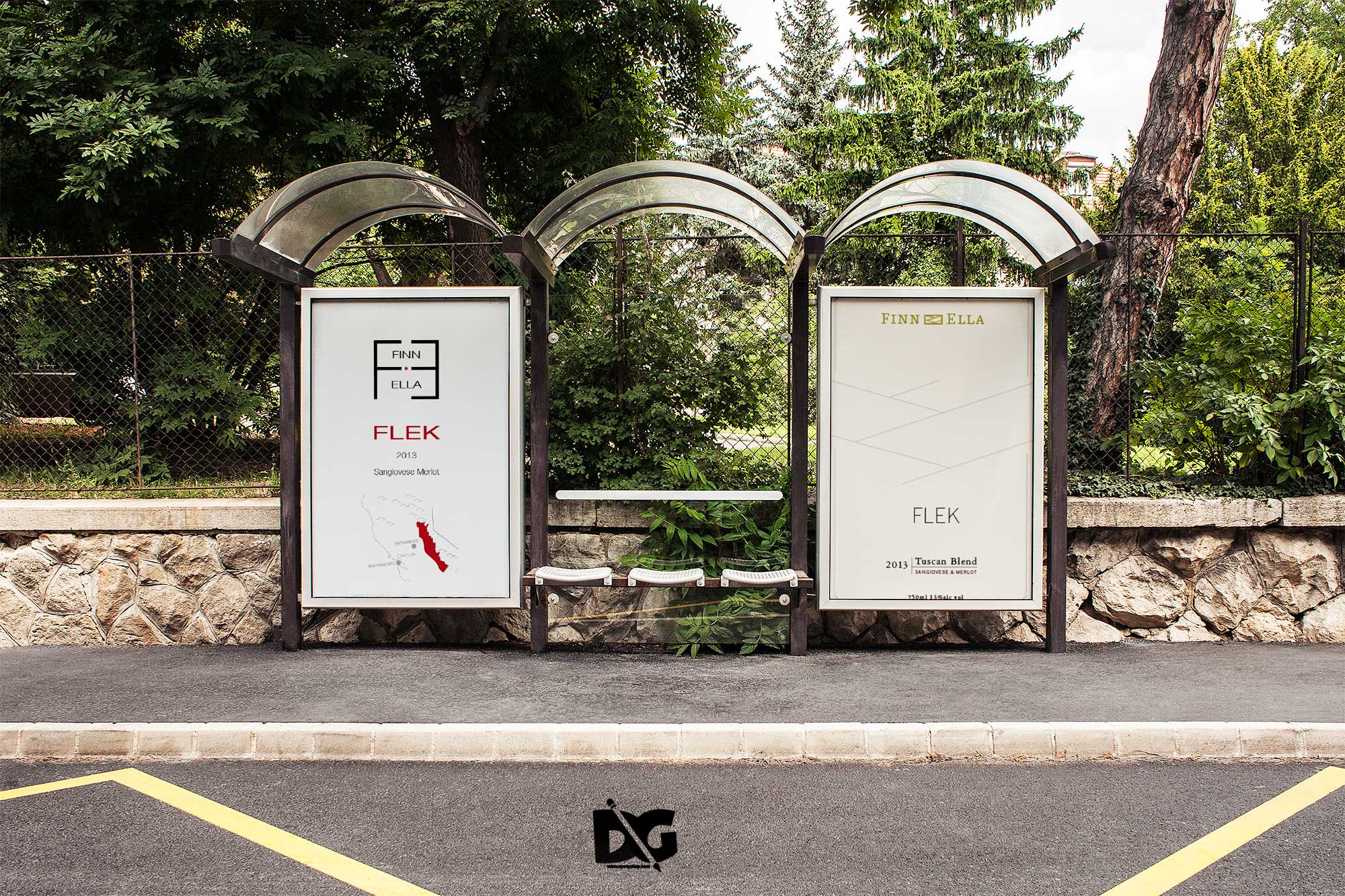 High-Quality Roadside Poster Mockups 1 Side Poster Mockups