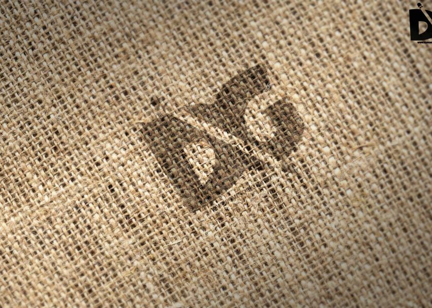 Burlap Logo Mockup