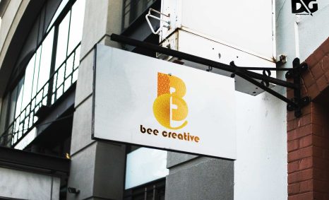 Hanging Logo Mock-up