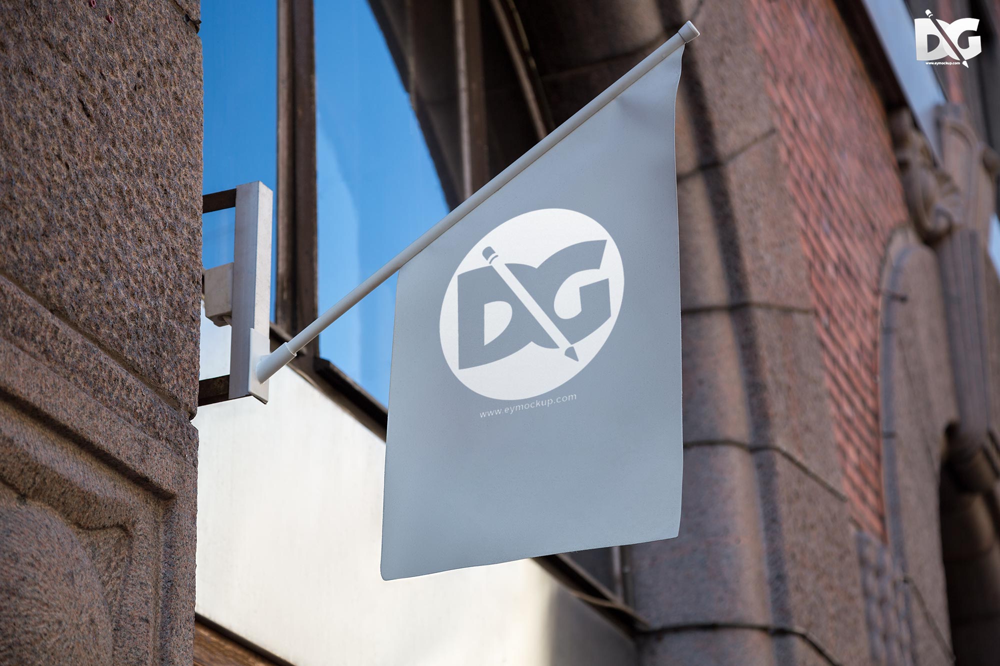 Signflag Logo Mockup