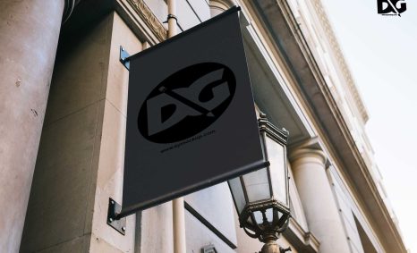 Hanging Logo Mock-up