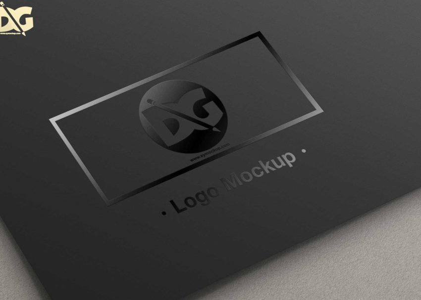 Free PSD Mockups 5 UV Logo Mockup