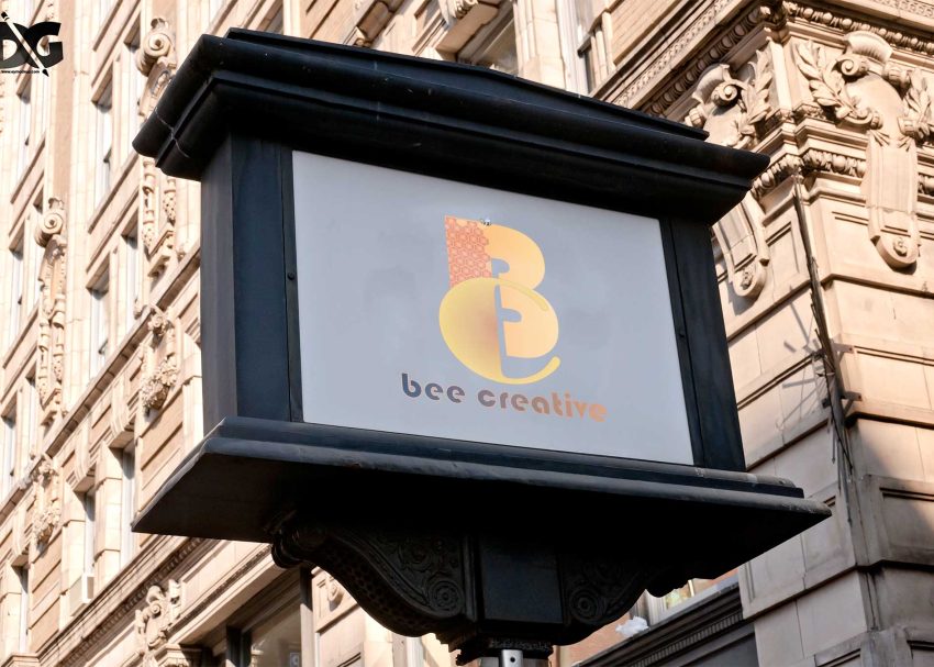 Free PSD Mockups 6 Pole Logo Mockup