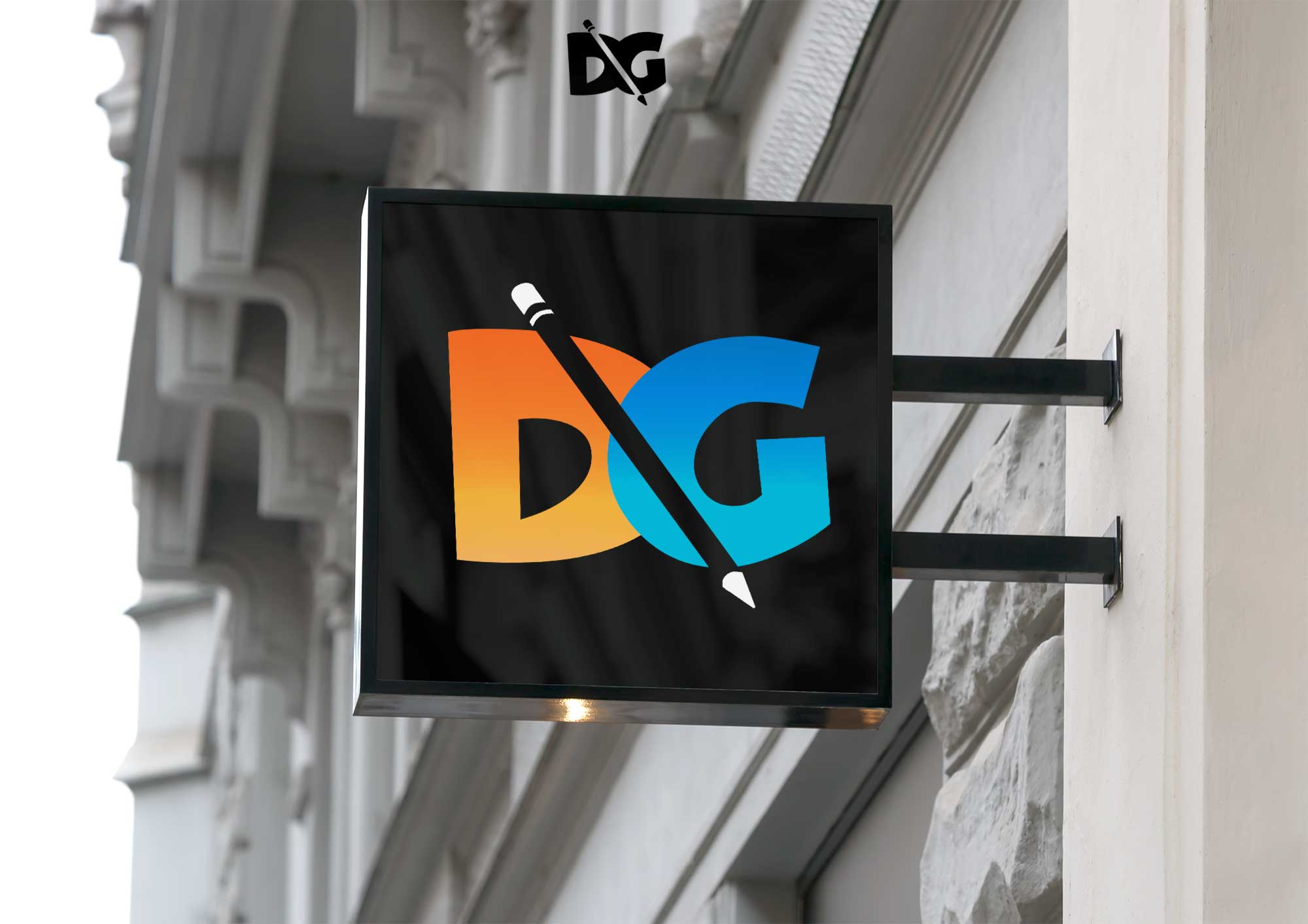 Hanging Logo Mockups