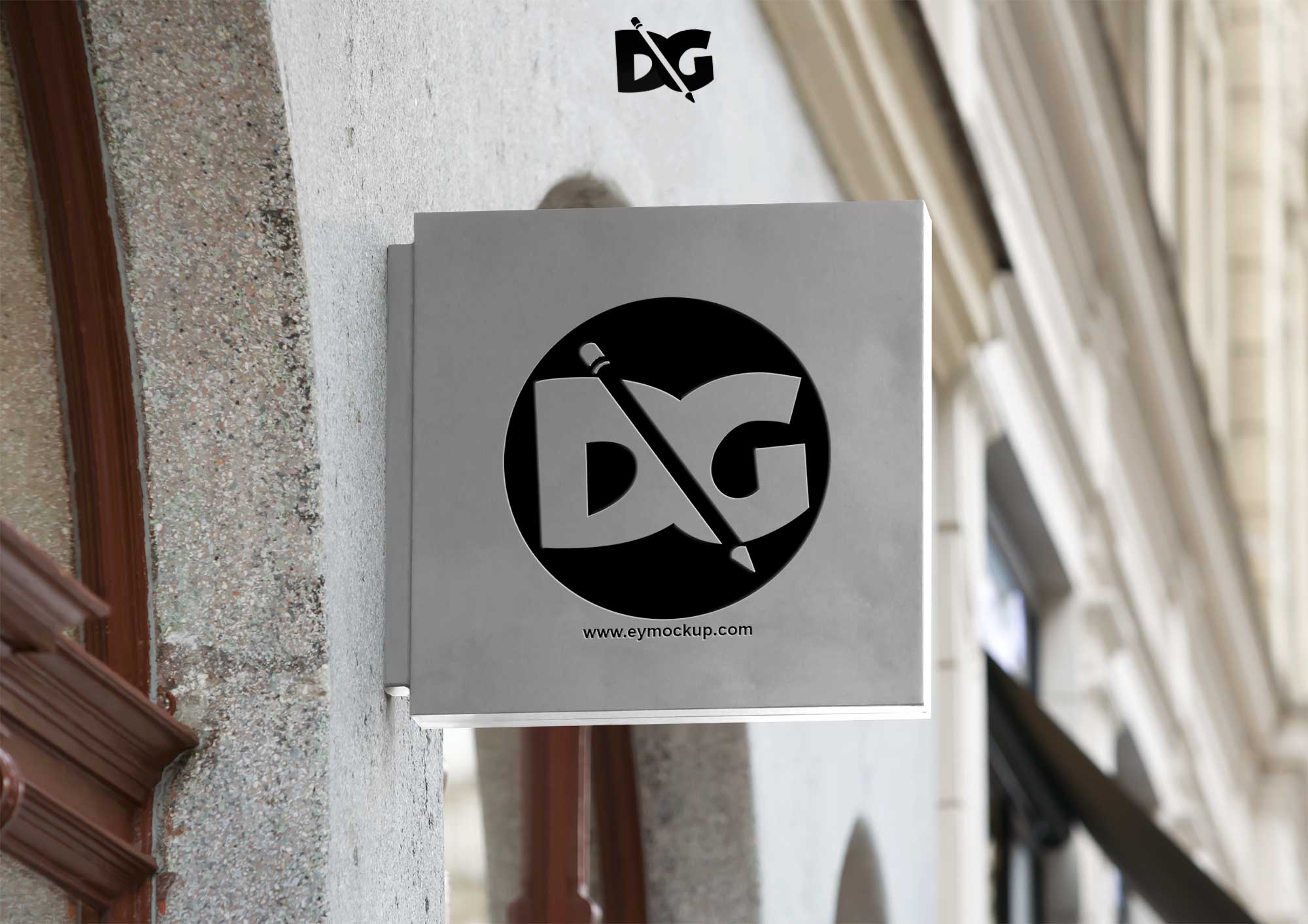 Hanging Logo Mockups