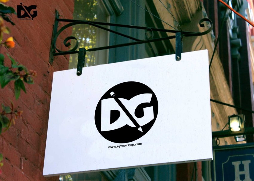 Rectangular Logo Mockup