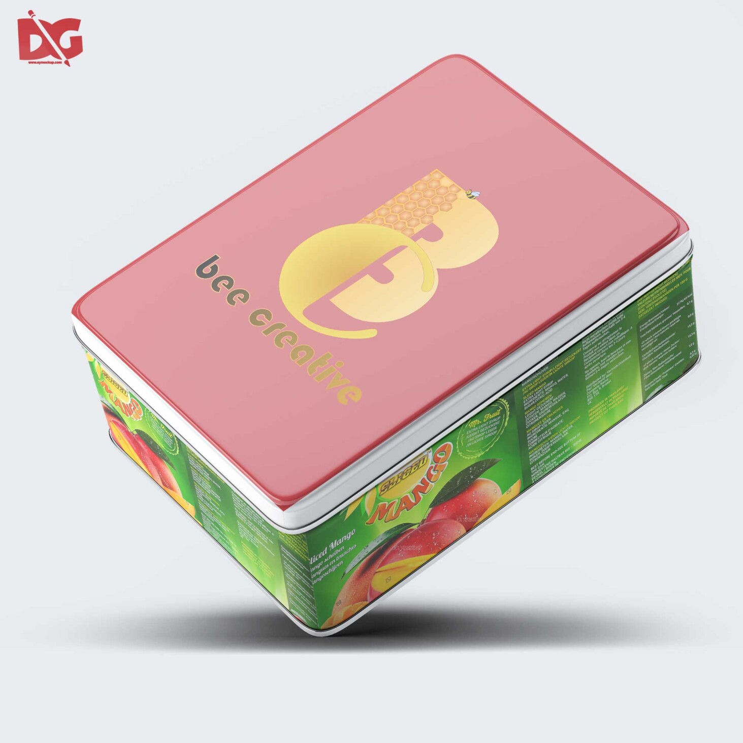 Tilted Box Packaging Mockup Download 1 Box Packaging Mockup
