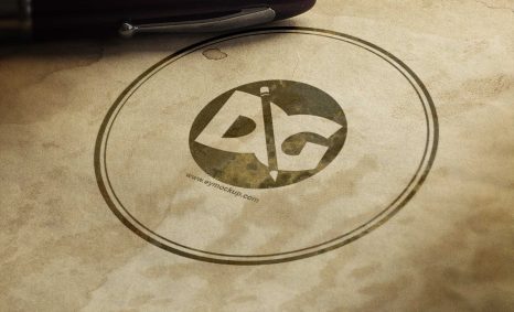 Free Vintage Logo Mockup Download 14 Vintage Logo Mockup