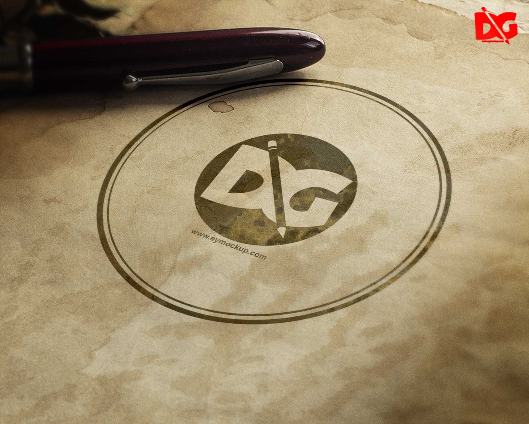 Vintage Logo Mockup