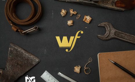 Wooden Table Scene
