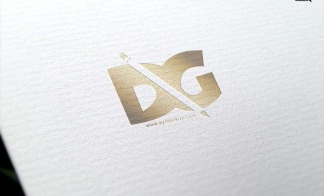 Paper Logo Mockup