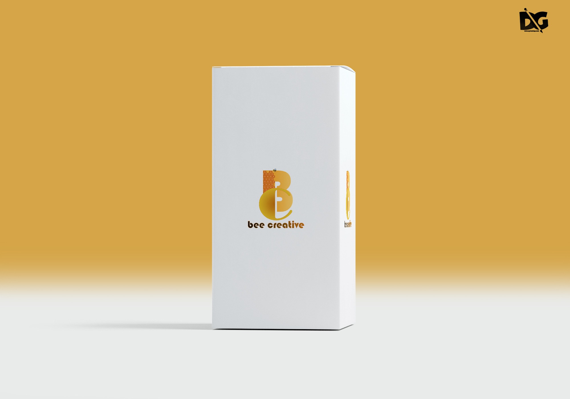 Free Tall Box Mockup for Designers 12 Juice Packaging Box