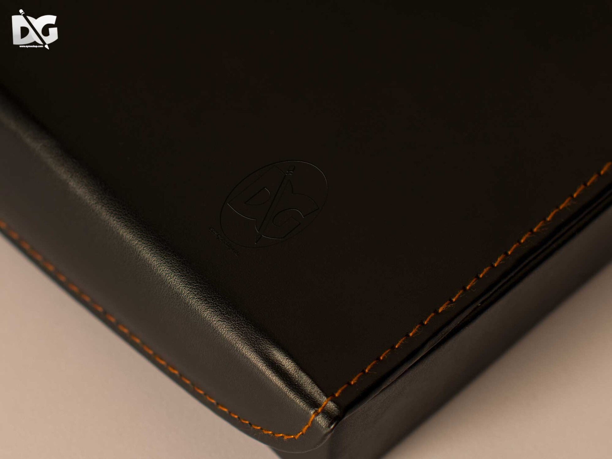 Brown Leather Logo