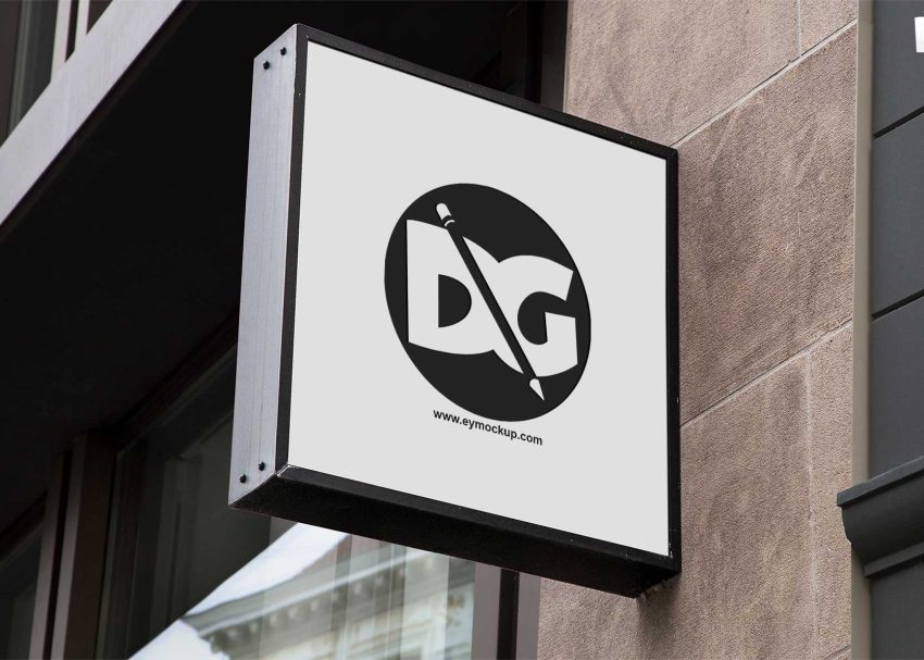 Free PSD Mockups 2 Logo Mockups Photoshop