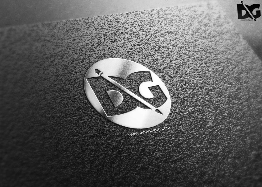 Grey Logo Mockup
