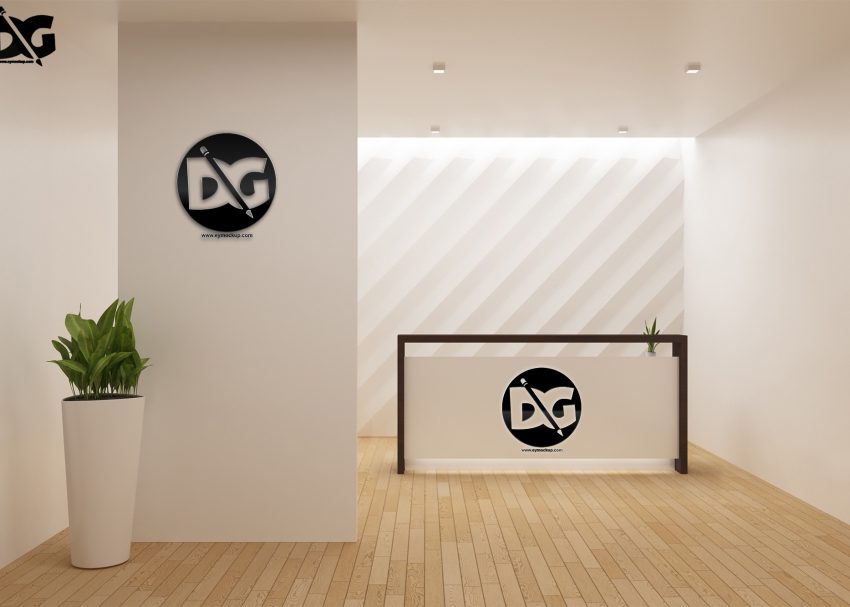 Reception Wall Mockup