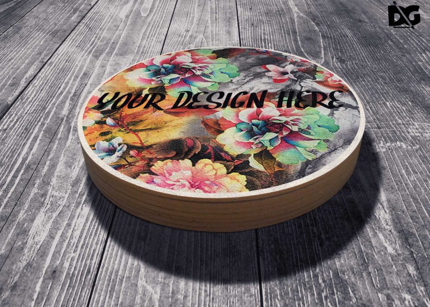 Coaster Design Mockup
