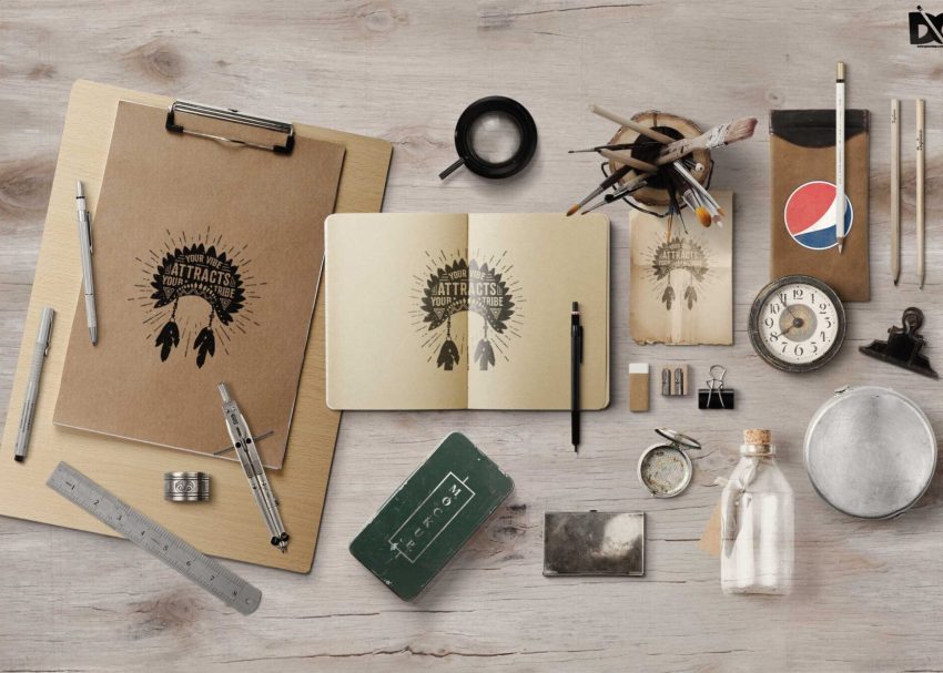 Presentation Scene Mockup