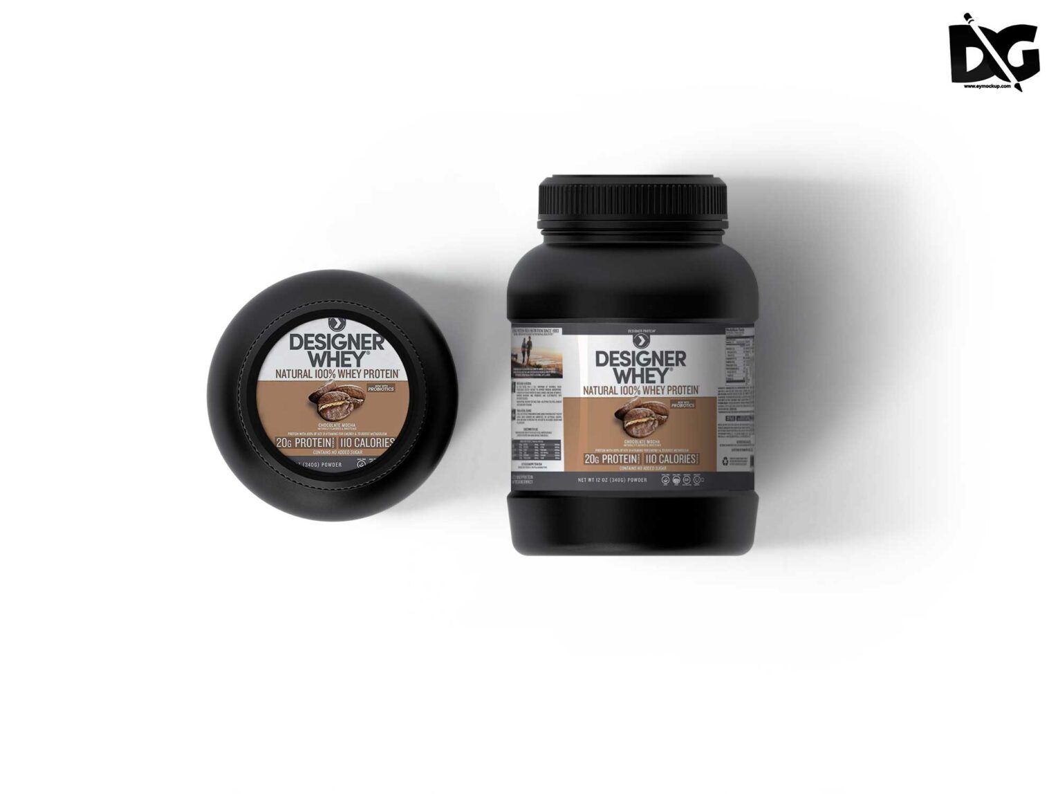 Suplement Label Mockup