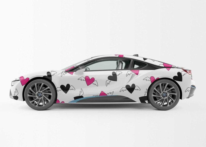 Car Wrap Mockup