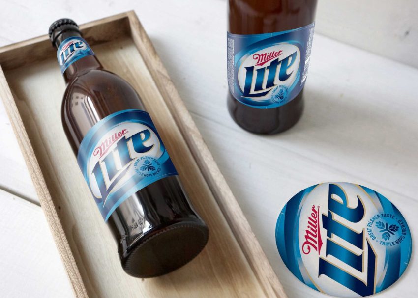 Free PSD Mockups 4 Beer Bottle Mockup