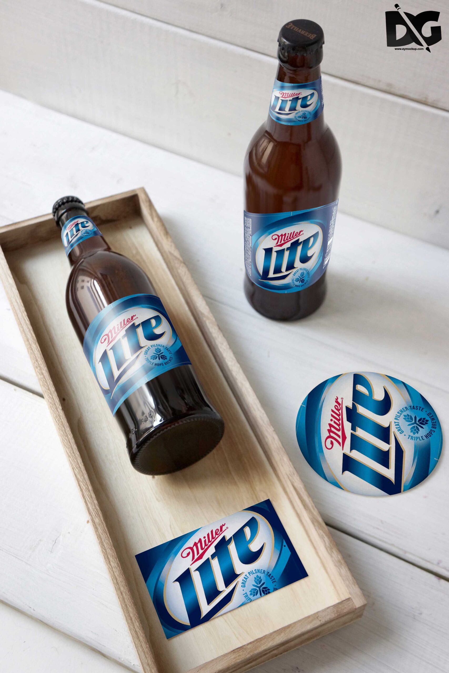 Free Beer Bottle Mockup Download 20 Beer Bottle Mockup