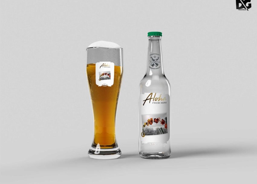 Free PSD Mockups 1 PSD Label Mockup