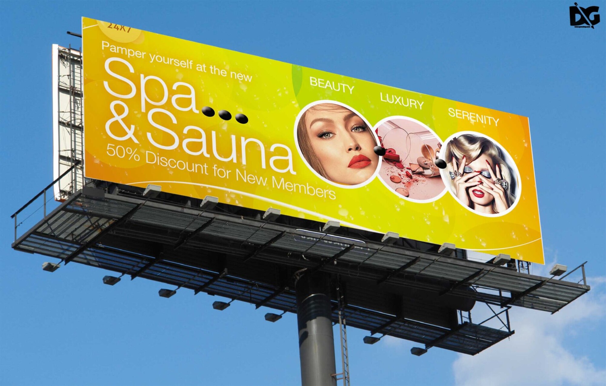 Download Free Billboard PSD Mockup 8 Billboard PSD Mockup