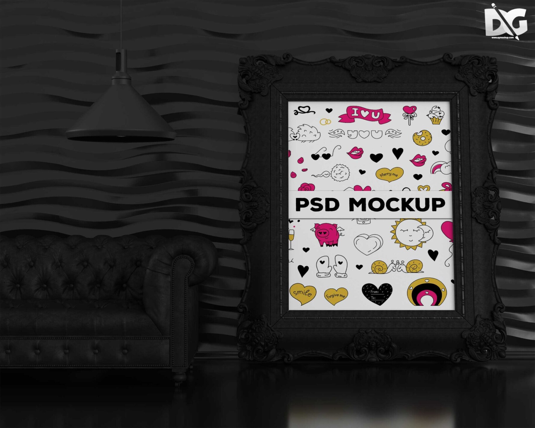 Effect Painting Mockup