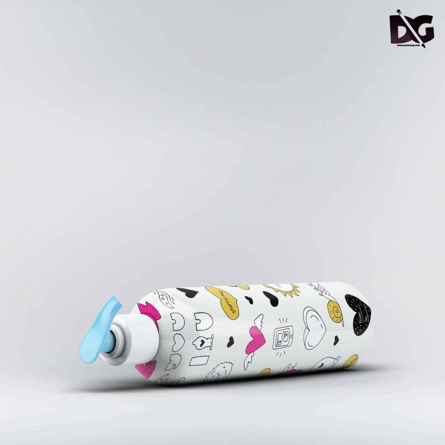 Dispenser Label Mockup