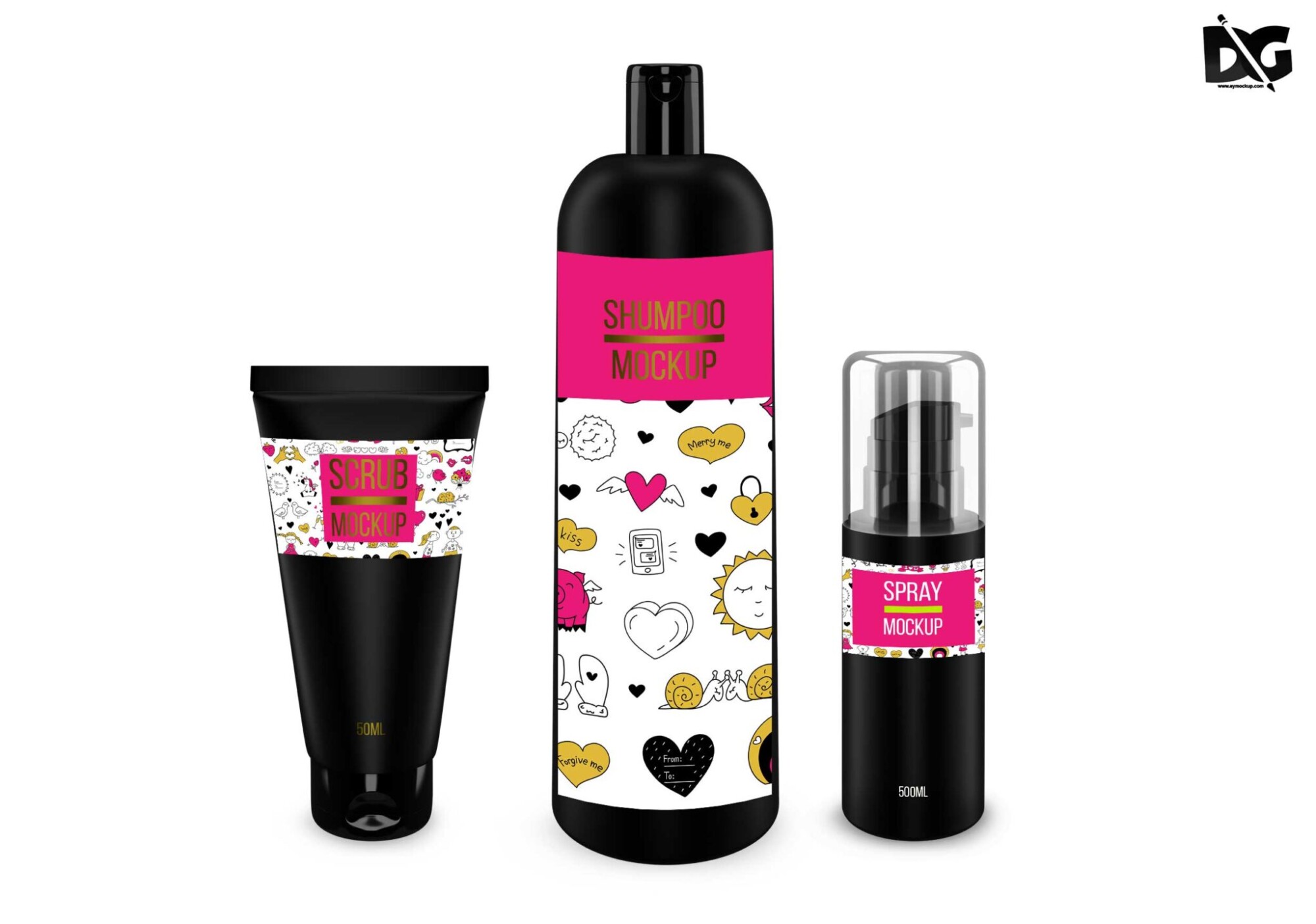 Multiple Products Mockups