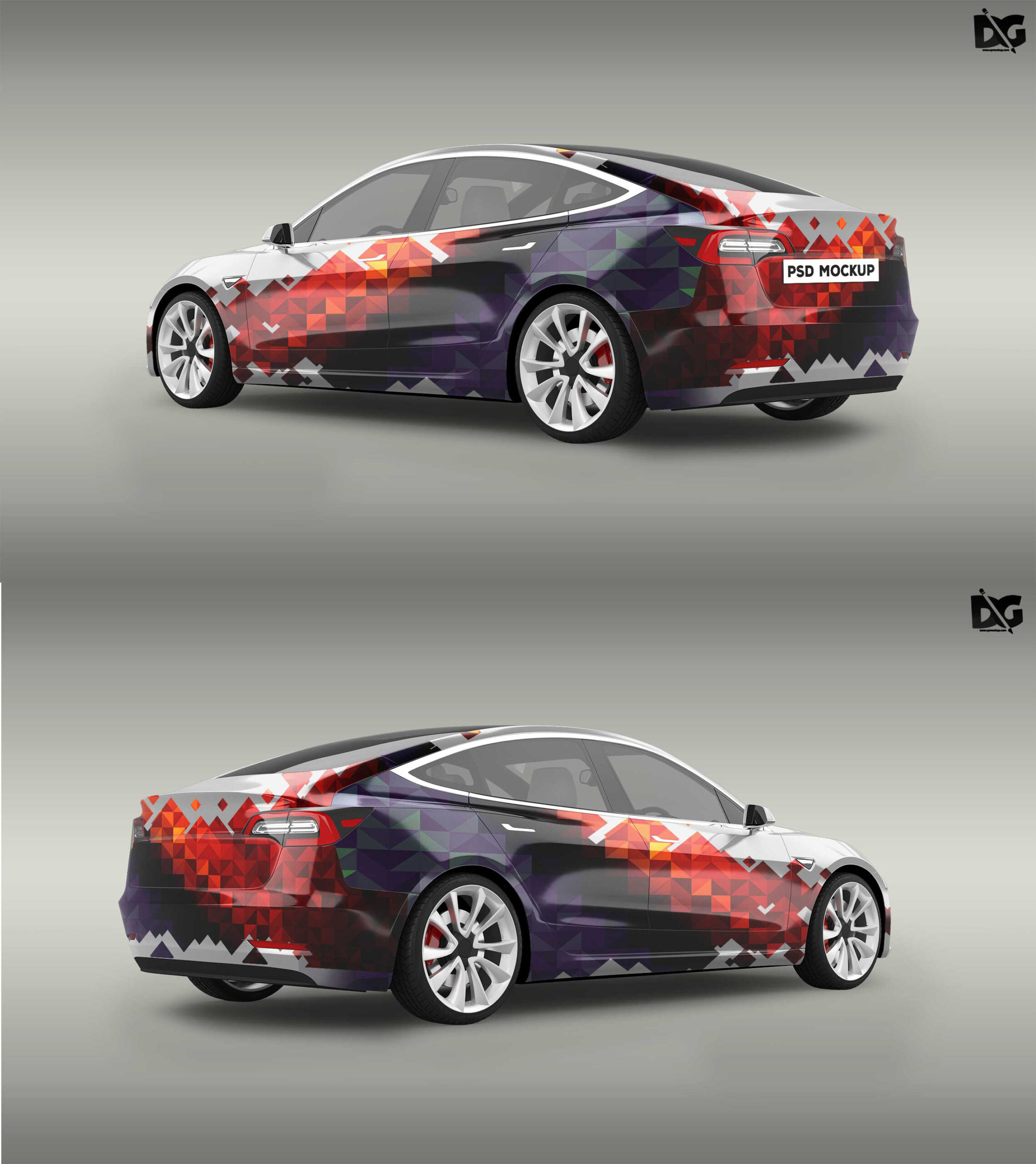 Free Download Beautiful Car Mockups