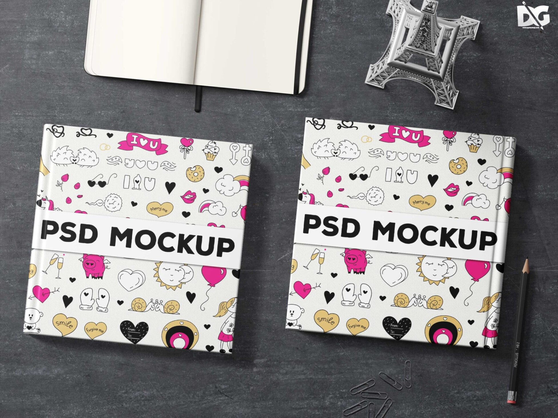 Free Book Cover Mockup Download 1 Cover Design Mock-up