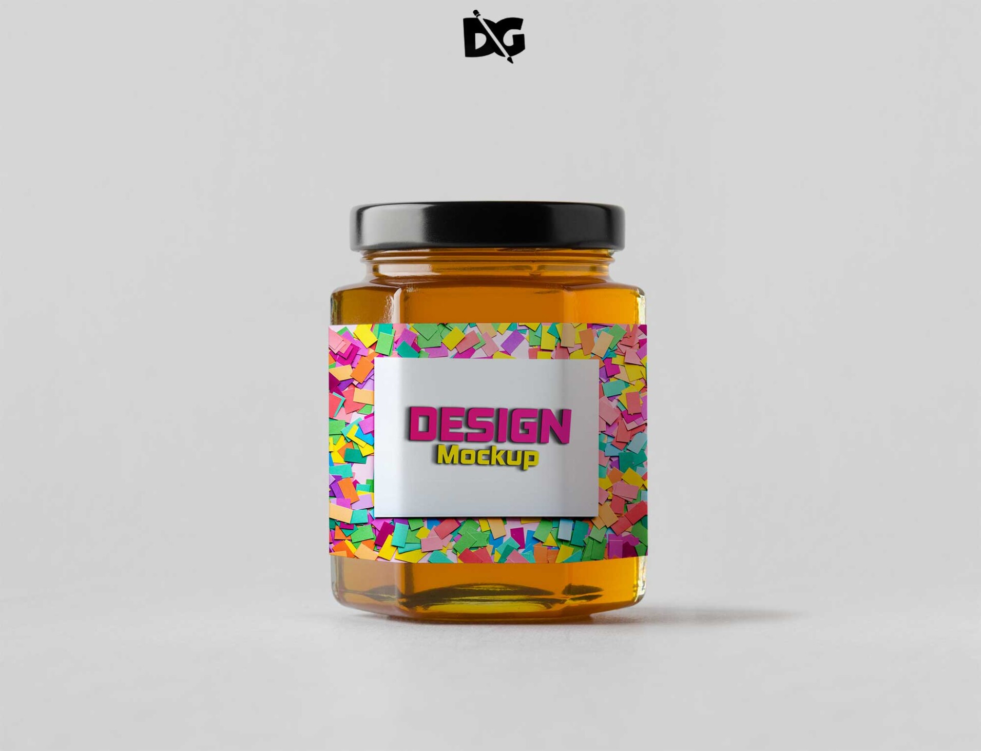 Jar Mockup PSD